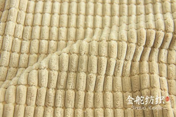 加長(zhǎng)款2.5條玉米絨面料細(xì)節(jié)圖