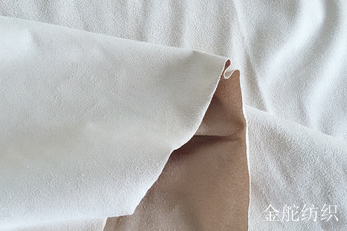 經(jīng)編麂皮絨,針織無彈麂皮絨稠密的絨感