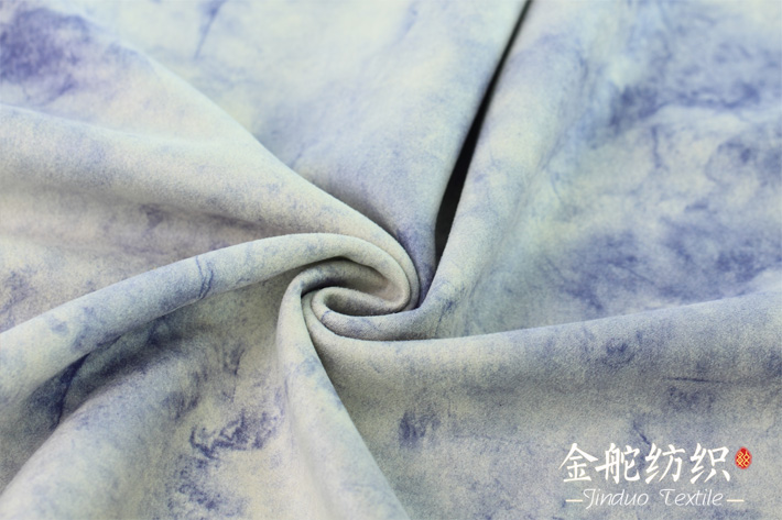 淺藍(lán)色印花麂皮絨效果圖 淺藍(lán)色印花麂皮絨效果圖